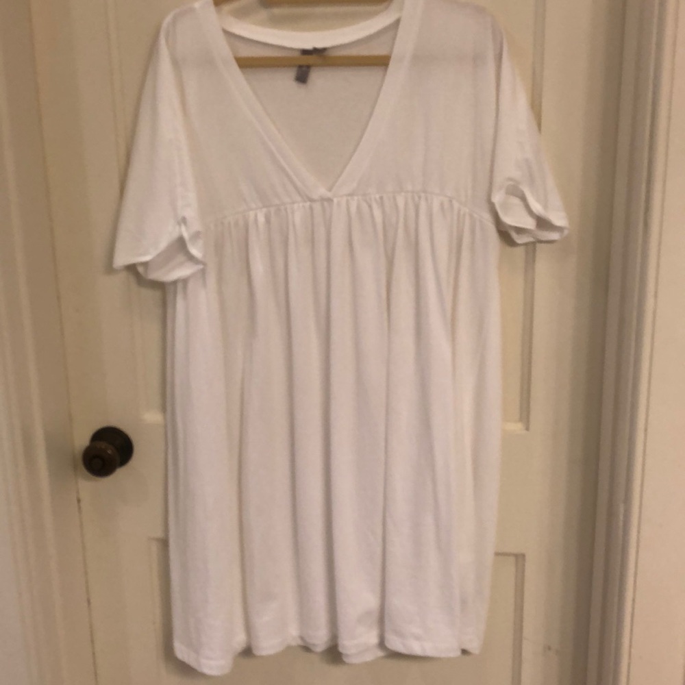 Asos White Smock Dress